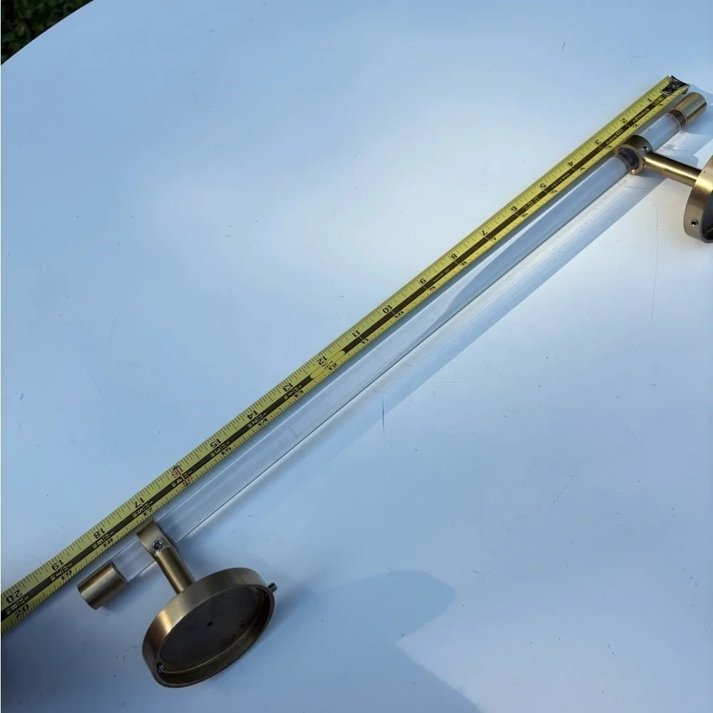 NWOT Anthropologie Mikayla Lucite Towel Bar